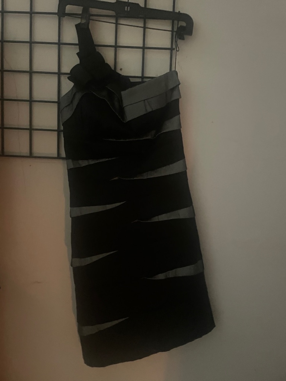 Scarlett Nite Black Dress with Silver Label